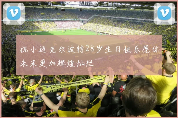 祝小迈克尔波特28岁生日快乐愿你未来更加辉煌灿烂